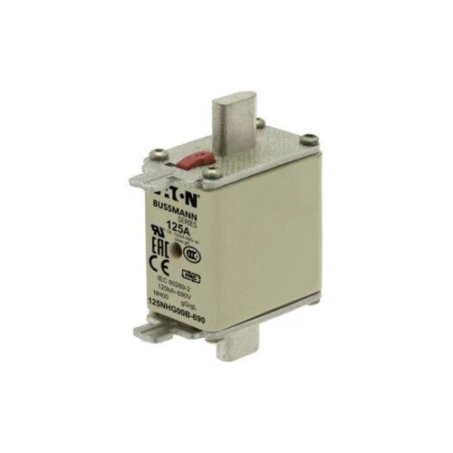 Eaton 125NHG00B-690 NH osigurač s mehaničkim sigurnosnim indikatorom Veličina osigurača = 00 125 A 690 3 St. Cijene