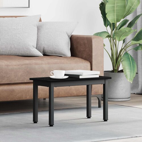 Kava Stol Crni hrast 60 x 30 x 36 cm Konstruirano drvo Cijene