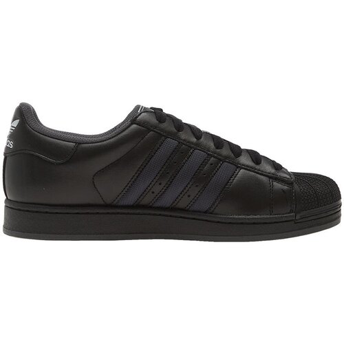 Adidas Nizke superge Baskets superstar ii synth&amp;eacute;tique et textile Črna Slike