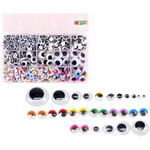  Set of Self-Adhesive Eyelets Movable Colorful Organizer 750 pcs. Cijene