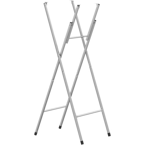  Sklopive noge za barski stol srebrne 45x53x108 cm čelične Cene