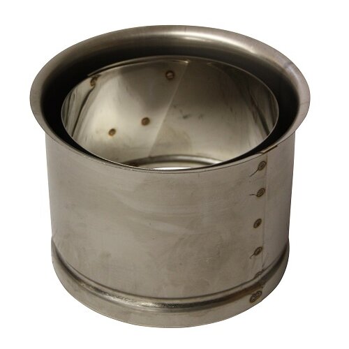 Fischer spojnica za dimnjake (promjer: 130 mm, vruće aluminirano, srebrnosive boje) Cijene