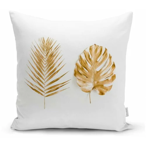 Minimalist Cushion Covers Prevleka za okrasno blazino Minimalist Cusion Covers Golden Leafes, 45 x 45 cm