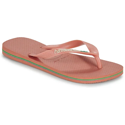 Havaianas Japonke BRASIL LOGO Rožnata