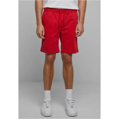 UC Men Men's Stretch Twill Shorts - Red