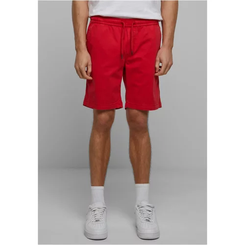 UC Men Men's Stretch Twill Shorts - Red