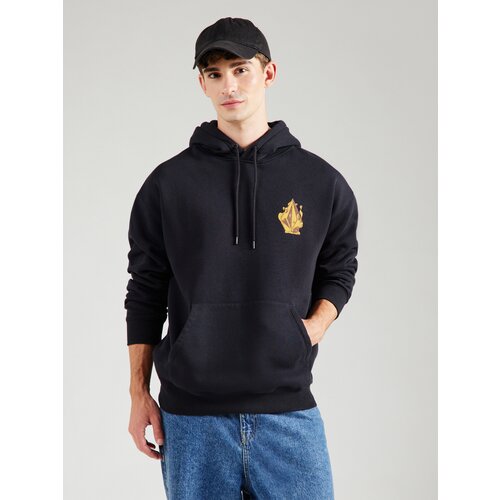 Volcom Sweater majica &amp;#039;CALLUM ROONEY&amp;#039; karamela / zlatno žuta / crna / bijela Slike