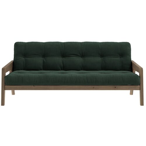 Karup Design Zelen žameten raztegljiv kavč 204 cm Grab - Karup Design Cene