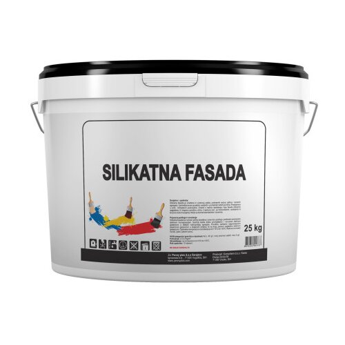 KOMOCHEM Malter zavr&scaron;ni fasadni silikatni 25kg bijeli Cijene