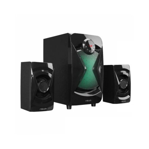 Mikado Zvučnici 2.1 MD-370BT 38W Bluetooth crni Cene