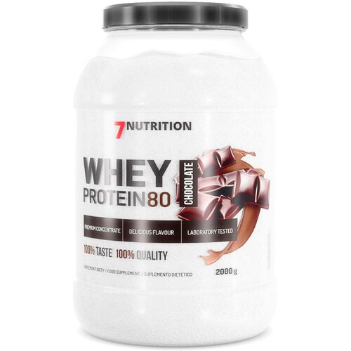 7NUTRITION protein surutke 80% čokolada, 2kg Cene