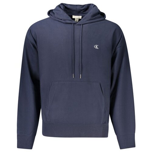 Calvin Klein Mu&amp;scaron;ka Plava Dukserica na Patentni Zatvarač Slike