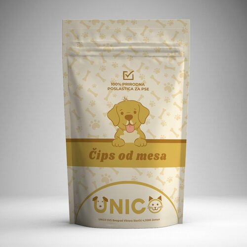 Unico 5SV unico čips od mesa za pse 100g Cene