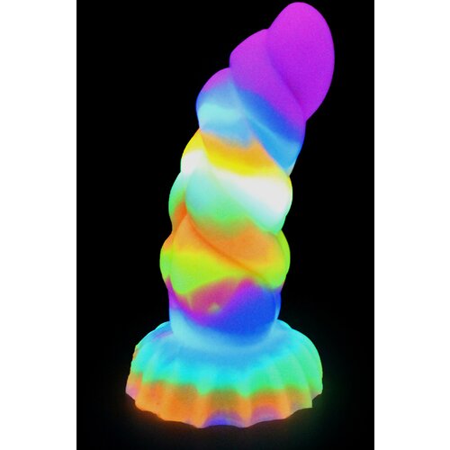 Kiotos Monstar Dildo Beast 60 Glow in the Dark Slike