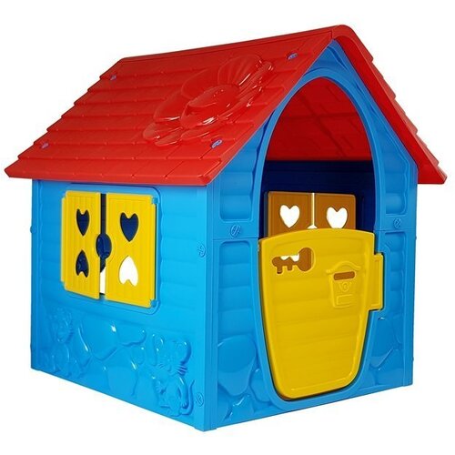 Lean_Toys Vrtna hiška za otroke 456 modra Cene