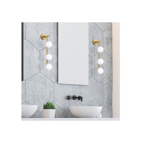 Opviq Domino 11045 Zidna lampa, bronzana Slike