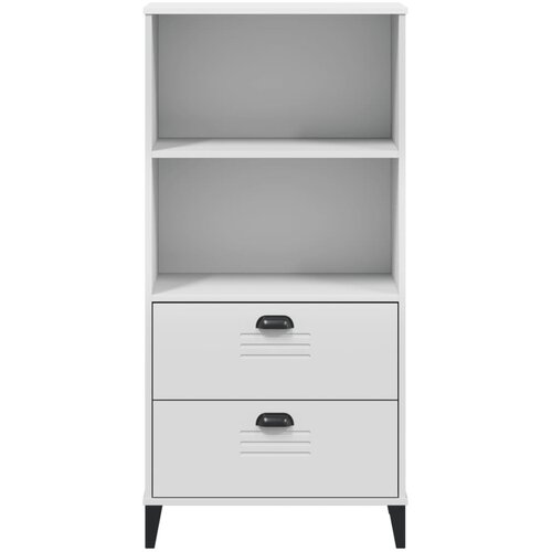  Regal za knjige VIKEN bijeli 60 x 35 x 123 cm konstruirano drvo Slike
