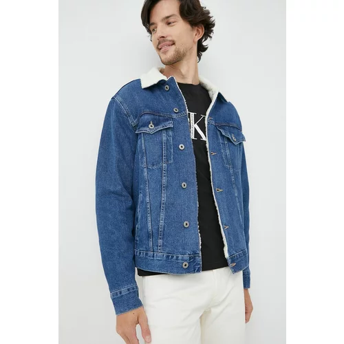 Pepe Jeans Traper jakna za muškarce, boja: tamno plava, za prijelazno razdoblje