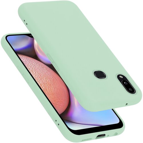 Cadorabo Ohi&amp;scaron;je, združljiv s Samsungom v tekoči svetlo zeleni barvi - za&amp;scaron;čitni pokrov iz fleksibilnega silikona TPU, (20587007) Slike