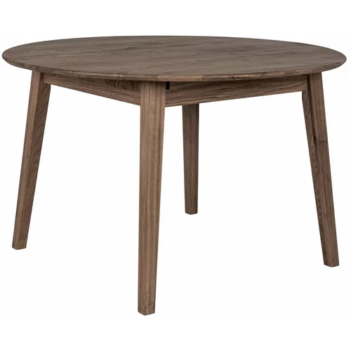 House Nordic Okrugao proširiv blagovaonski stol od punog hrasta ø 118 cm Metz –