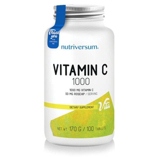 NUTRIVERSUM vitamin c 1000mg 100 tableta 118577 Slike