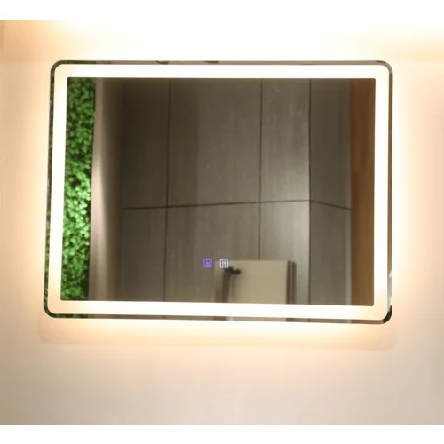 Belneo Ogledalo kopalniško z LED osvetlitvijo pravokotno 600x800 mm MS-Q-7090
