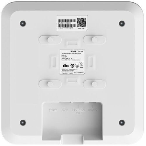 Reyee Access Point RG-RAP2260(E) AX3200 Wi-Fi 6 Dual-Band Gigabit Indoor Slike