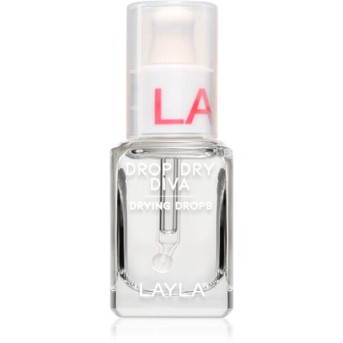 Layla Cosmetics Drop dry Diva brzosu&amp;scaron;eći lak za nokte 10 ml Slike