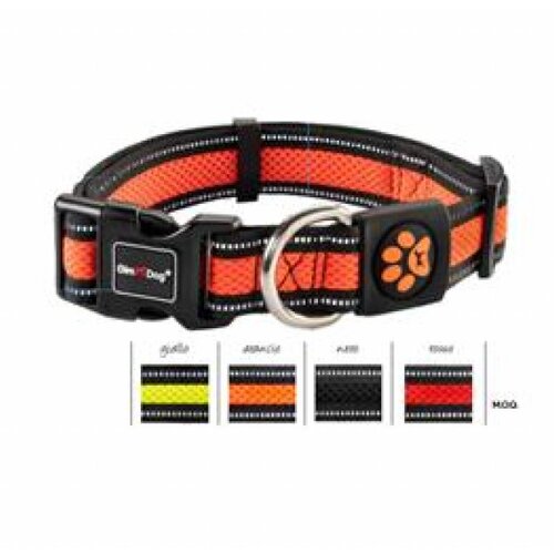 Gim Dog MESH povodac 2x120cm zuti Slike