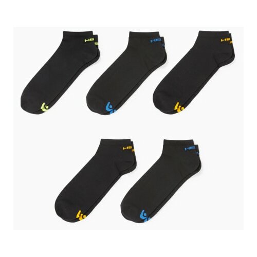 CA muške čarape, set od 5, crne Slike