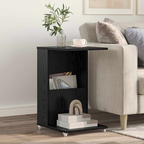  Bocni stol Crni hrast 40 x 35 x 60 cm Konstruirano drvo Cene