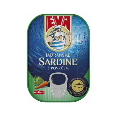 Podravka eva sardina sa povrcem 100G Cene