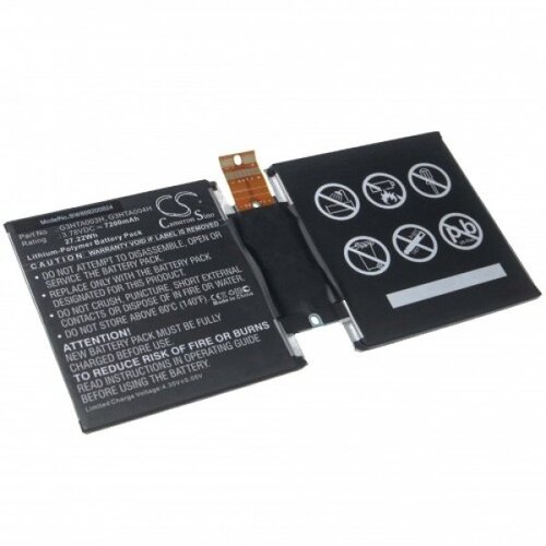 VHBW Baterija za Microsoft Surface 3 10.8&quot; / 1645, 7200 mAh Cene