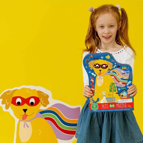 Floss&amp;amp;Rock&amp;reg; sestavljanka jigsaw puzzle pets (40 kosov) Slike