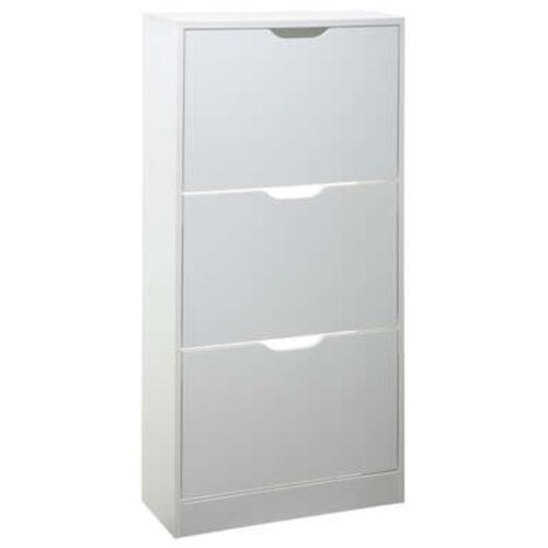 5five Five ormarić za cipele 3 police 60x23,3x119cm furnir bijeli Cijene