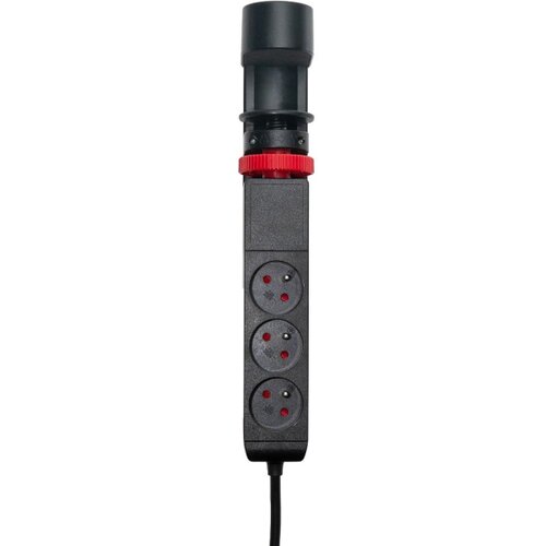 Retlux Produžni kabl sa stegom za pričvr&amp;scaron;ćivanje na sto, 3 utičnice, Tip E + 2x USB-A + 1x USB-C, 1,5 m, crna Slike