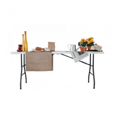  Sto na rasklapanje Oskar 180 cm - Beli ( 374634 ) Slike