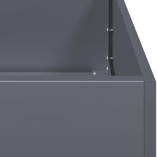  Sadilica antracit 280x80x40 cm od čelika Slike