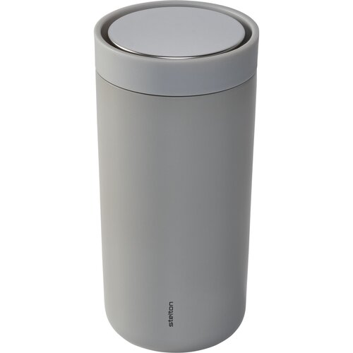 Stelton to go click thermal mug 0,4 l soft light grey Cijene