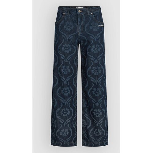 O'neill O'Riginals Jeans blue artdeco floral jean Cene