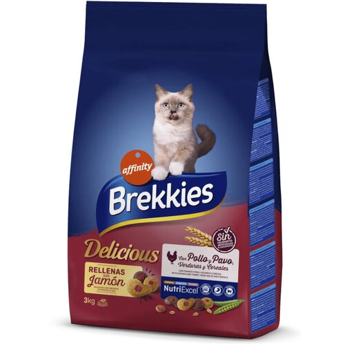 Brekkies Delicious piletina, puretina i povrće - 3 kg Cijene