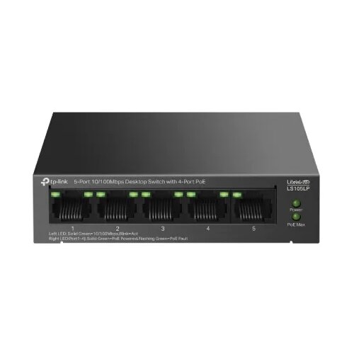 Tp-link LS105LP(UN) 5-Port 10/100Mbps desktop switch Cene