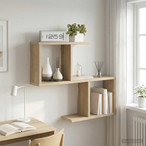  Polica na zidu Hrast sonoma 60 x 12 x 50,5 cm Konstruirano drvo Cijene