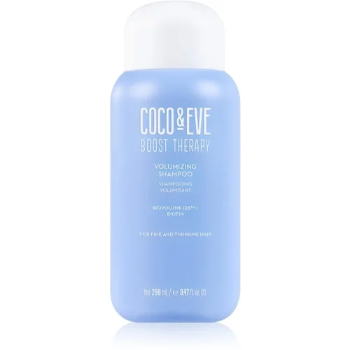 Coco & Eve Boost Therapy Volumising Shampoo šampon za volumen za nježnu i tanku kosu 280 ml