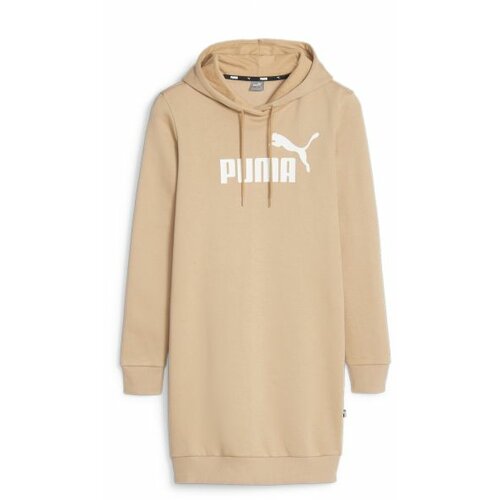 Puma ess logo hooded dress fl, ženski duks, bež 671988 Cene
