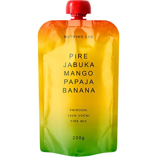 Nutrino lab pire jabuka+mango+papaja+banana 200 g Slike