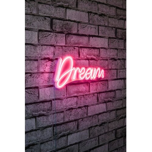 Wallity Dream - Pink Pink Decorative Plastic Led Lighting Slike
