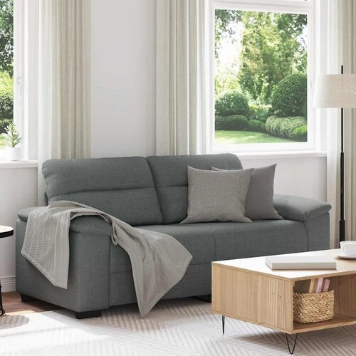  Dvosjed Sofa Tamno siva 180x81x84 cm Tkanina - Tamno siva 1 180 cm Slike