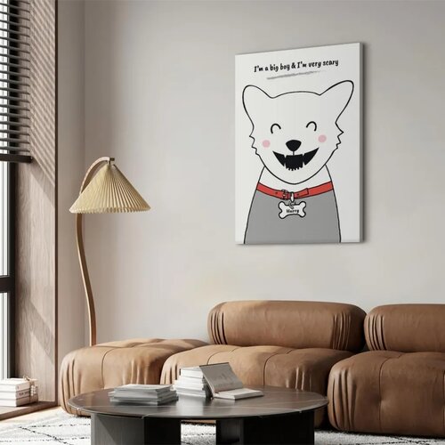  Slika - Doggy Harry (1 Part) Vertical 80x120 Na talijanskom platnu Cijene