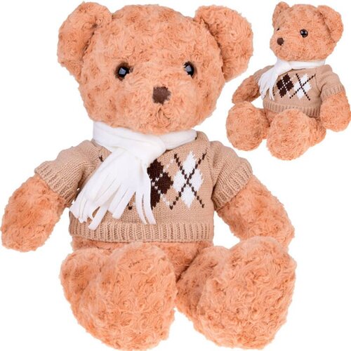  Mekani medvjed teddy u džemperu i &scaron;alu, 60 cm Cijene